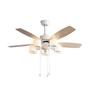 Amazon Com Tangmengyun Nordic Led Ceiling Fan With Lights For