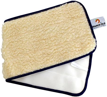 Allura ORANGE GLO Hardwood Floor Refinisher MICROFIBER Pad (2 PACK)