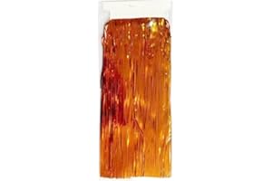 YYCRAFT Icicles Tinsel 3000 Strand,Orange