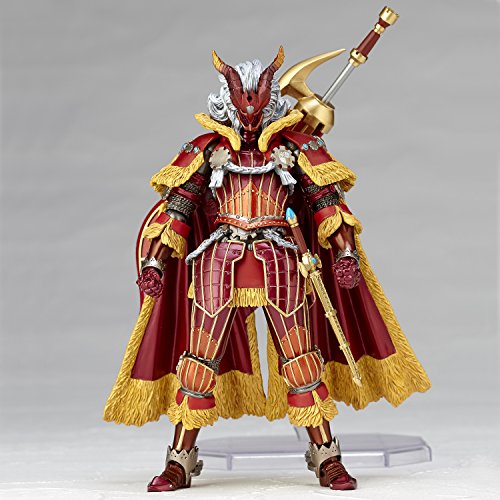 Vulcanlog (Vulcan log) 022 Mon Hun(Monster Hunter) Ribo Hunter man sword fighter Kaiser X series nonscale PVC & ABS painted movable figure
