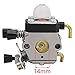 Carburetor for Stihl FS80 Carburetor - STIHL FC55 FC75 FC85 FS310 FS38 FS45 FS45C FS45L FS46 FS55 FS55C FS55R FS55RC FS55T FS74 FS75 FS76 FS80 FS85 HL45 HL75 HS45 HS75 HS80 HS85 ZAMA Carburetor (FS80)