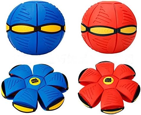 Flying Ufo Flat Throw Disc Ball Toy Kids Outdoor Play Toys,frisbee Shape Thrown Into The Air Ball,pushing Each Other To Seize Future