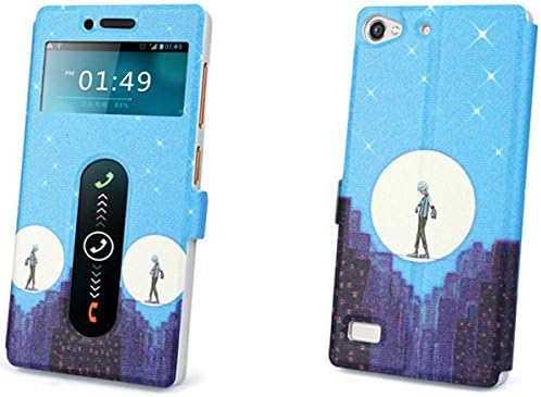 Lenovo Vibe X2 Case, Topratesell 2014 New Style Wallet Pu Leather Case Cover with View Windows for Lenovo Vibe X2 (No.02)