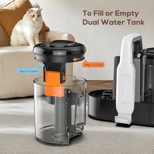 Sealong Washing Vacuum Cleaner Carpet Cleaner Stain Cleaner for Carpets, Sofas, Carpets, Upholstery, Stairs, Cars, 455W