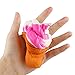 1PC Soft Slow Rising Mini Squishy Ice Cream Toy Cute Cellphone Bag Strap Pendant Charms
