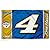 Kevin Harvick #4 2016 3x5 DRIVER NUMBER Flag w/grommets Outdoor Banner Nascar Racing