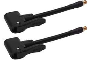 Aramox Air Inflator Hose Adapter, Car Air Tyre Chuck Adapter Valve Pump Nozzle Inflator Pump Thread Connector for Cars Motorc