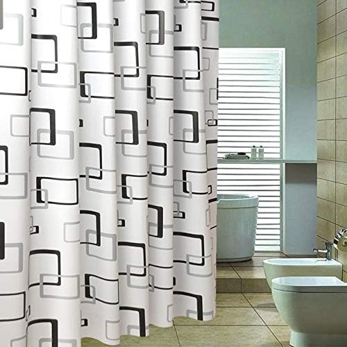 Bathroom Waterproof Opaque Shower Curtains Toilet Partitions Moisture-Proof Curtains Toilet Shelters Insulation Curtains Curtains 180W*240H