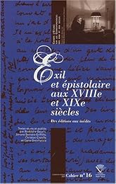 Exil et épistolaire aux XVIIIe et XIXe siècles