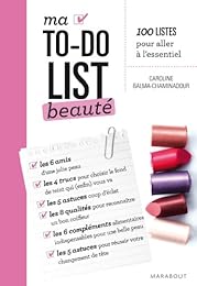 Ma to-do list beauté