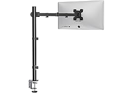 WALI Monitor Arm Mount for Desk, Single Extra Tall