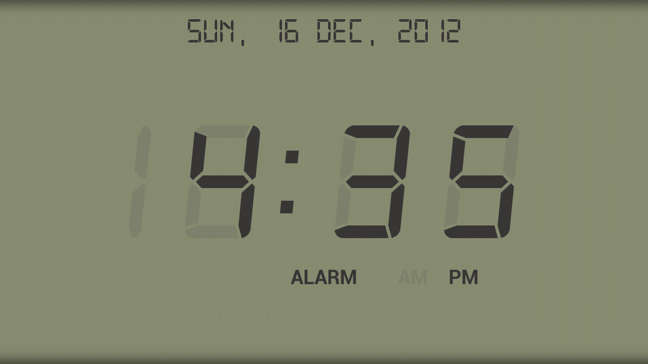 Digital Alarm Clock for Android