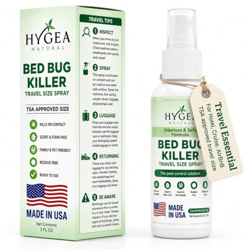 Hygea Natural Travel Bed Bug Spray