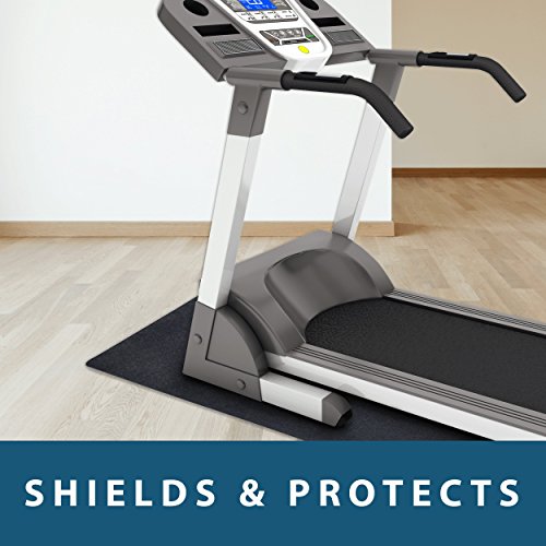 MotionTex Exercise Equipment Mat for Under Treadmill, Rowing Machine