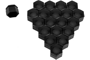 22/21/19mm 20 Car Wheel Nut Caps Protection Covers Caps Anti-Rust Auto Hub Screw Cover Car Tyre Nut Bolt Exterior Decoration(