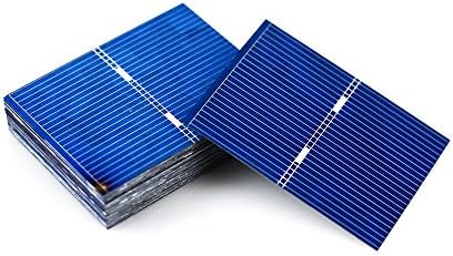 JSLINTER Solar Cell Diy kit for Diy Solar Panel (100, 2x1.5 inch)