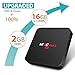 QacQoc M9C max Android 6.0 Marshmallow TV Box New Amlogic S905X Chipset [2G DDR3/16G eMMC] 4K Smart Box Unlocked 2.4G WIFI Media Player (M9C max)