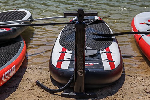 STAGE SUP Inflatable Stand Up Paddle Board Hand Pump - Low Profile Version