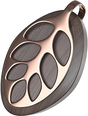 Bellabeat Leaf Nature Activity &amp; Health Tracker (Brown/Rose Gold)