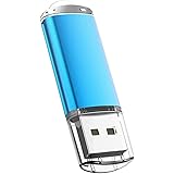 USB Flash Drive 32GB, Maspen USB Thumb Drive 2.0 High Speed USB Memory Stick Jump Drive Zip Drives Pen Drive,Blue,32 GB