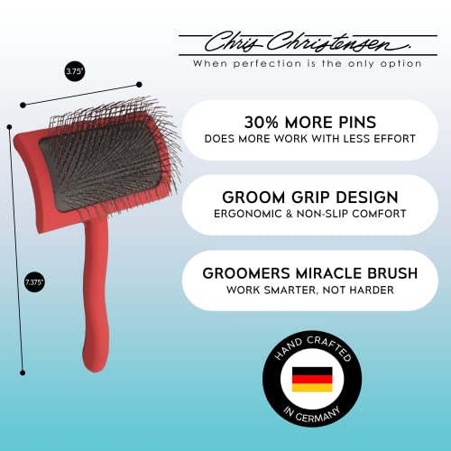 Chris Christensen Big G Dog Slicker Brush, Groom Like a Professional