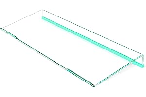 Beego Ergonomic Computer Keyboard Stand Holder Clear Acrylic Keyboard Riser Tilted Keyboard Holder Keyboard Tray with Teal Blue Non-Slip Strip for Easy Typing at Home School Office Desk Accessories