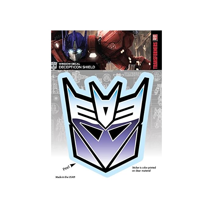 Buy Transformers Decepticon Shield Logo Car Window Decal Sticker Online