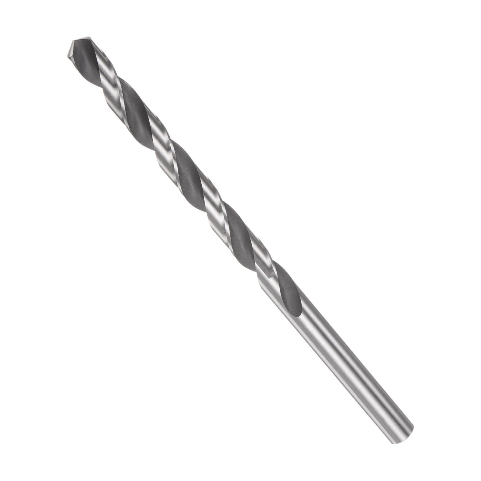 CoCud Twist Drill Bit, 11 mm Cutting Diameter, 0.43" Shank 7.9" Length, High-Speed Steel Black Oxide Extended Straight Jobber Drill Bit Set (Application: Metal Wood Plastic), 1-Pieces