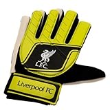 Kids Goalkeeper Gloves - Liverpool F.C (FLUO) by Footie Gifts