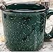 Santa Fe Ceramic Campfire Coffee Mug Fleck Forest Green 12 oz.