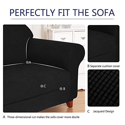 3 Subrtex+Spandex+Stretch+2+Piece+Slipcover