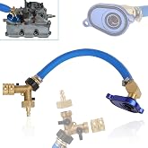 AUTOVIC 6.0L Oil Cooler Flush Kit for Ford Powerstroke VT365 | Includes T-Port &amp; Anodized Aluminum Adapter, Fits for 2003-2010 Ford 6.0L Diesel VT365 &amp; VT275 Engines