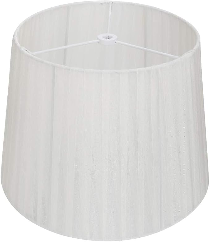 Small Pleated Lamp Shades, Alucset Barrel S Lampshades for Table Lamp