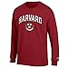 Elite Fan Shop Harvard Crimson Men's Team Color Long Sleeve Shirt, Large