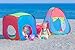 iTreasureLLC Play Tent Ball Pit for Toddler - Baby Tunnel Set for Indoor Outdoor - Pop Up Balls Pits Plays for Kids Children Boys Girls Bounce Playhouse Tents (3 Pc)