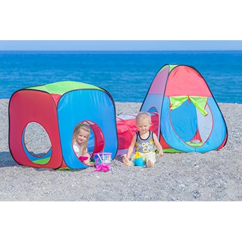 pop up tent and tunnel set