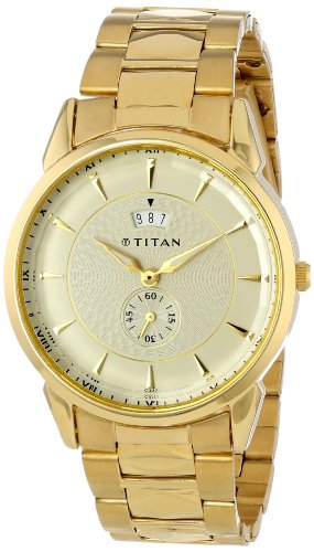 Titan Men's 1521YM02 Regalia Date Function Watch