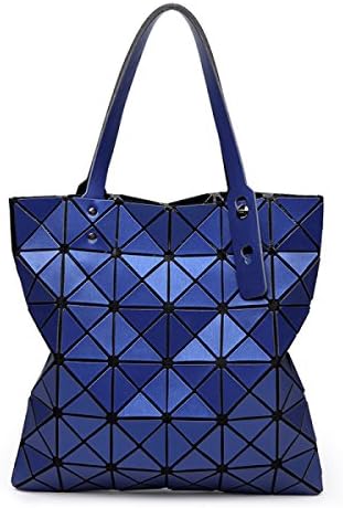Ladies Variety 6 6 Matte Folded Shoulder Bag Trendy Handbag Geometry Ling Lattice Laser Bag
