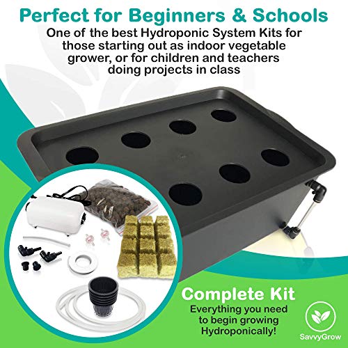 DWC Hydroponics Growing System Medium Size Kit w/Airstone, Bucket