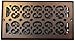 Decor Grates SP612W-RB Scroll Design Wall/Ceiling Register, 6x12 Inches, Rubbed Bronze Finish