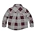 Burt's Bees Baby Baby Boys T-Shirt, Long Sleeve V-Neck and Crewneck Tees, 100% Organic Cotton, Autumn Buffalo Check, 18 Months