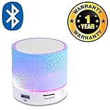 Rhobos Rechargeable Bluetooth Outdoor light Speaker With LED Light, Support TF Card & Mic Compatible with Xiaomi, Lenovo, Apple, Samsung, Sony, Oppo, Gionee, Vivo Smartphones (One Year Warranty)