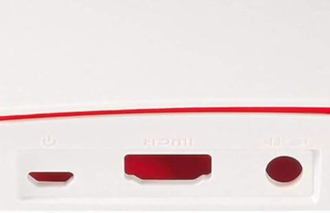 Kurphy Caja Oficial para Raspberry Pi 3 Modelo B + Caja de Aluminio Caja de Metal Rojo con Caja Negra para Caja RPI 3