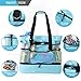 Sheye&Yelin Beach Bag with Insulated Cooler- Many Pockets Durable Sandproof Mesh Tote Bag for Women