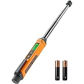 Natural Gas Detector, TopTes PT299 Gas Leak Detector with Extendable Rod, Portable Propane Sniffer for Detecting Combustible Leaks Like Methane & Butane for Home, RV (Includes Battery x2) - Orange