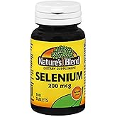 Nature's Blend Selenium 200 mcg 100 Tablets
