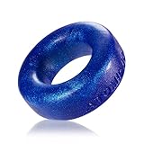 Cock Cockring Squishy Comfortable Pure Silicone Long Wear Cock Ring from Atomic Jock by Oxballs (Metallic Blue)