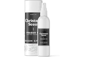 Christmas Tree Scent Fraser Fir Room Spray – Long-Lasting Natural Air Freshener | Linen & Fabric Spray for Home | Traditional Fresh Pine Scent | Eco-Friendly | Fresh-Cut Tree | 8oz by Nimbu Lab