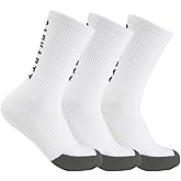 Carhartt Men's SS9933M Force® Midweight Logo Short Crew Sock 3-Pack