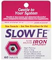Slow Fe Slow Release Iron Tablets, 60 Count